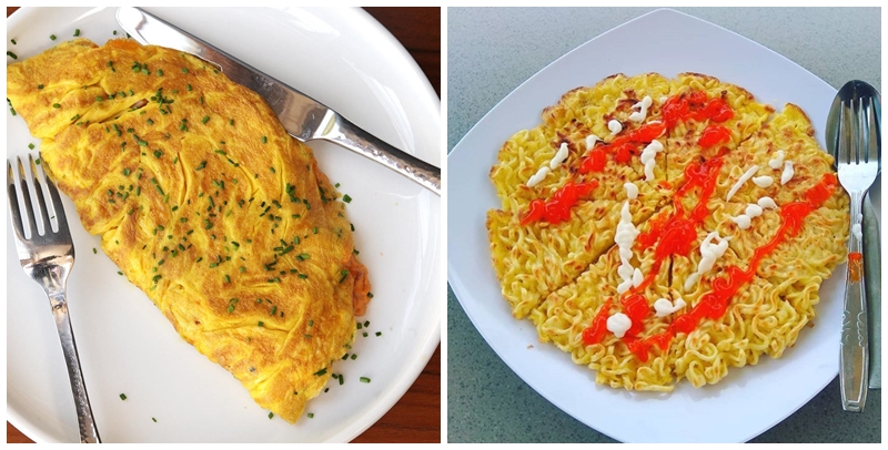 Menu Sarapan Indonesia Vs Bule